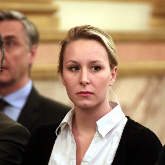 Marion Marechaln- 23ème cérémonie des Prix du Trombinoscope dans les salons de l'Hôtel de Lassay à Paris le 27 janvier 2015.