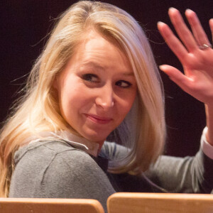 Marion Maréchal - Deuxième jour du Congrès du Front National à Lyon. Le 30 novembre 2014