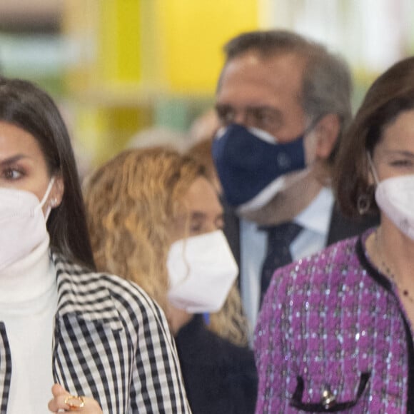 Le roi Felipe VI et la reine Letizia d'Espagne lors de la 42ème édition du Salon International du tourisme, Fitur 2022, au Ifema de Madrid, Espagne, le 19 janvier 2022.