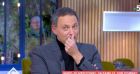 Marc-Olivier Fogiel, très ému, donne des nouvelles de Dave, hospitalisé, sur le plateau de C à vous (France 5).