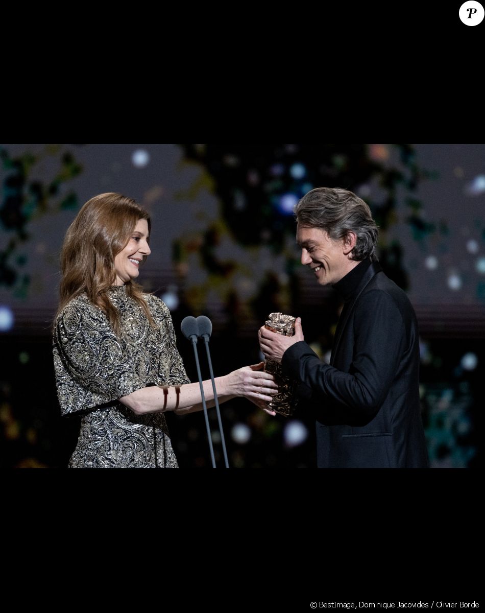 Chiara Mastroianni, Swann Arlaud - 45e cérémonie des César à la salle Pleyel à Paris, le 28 février 2020. © Olivier Borde / Dominique Jacovides / Bestimage