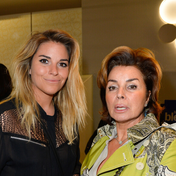 Sophie Tapie avec sa mère Dominique Tapie à la générale de la comédie musicale "Notre-Dame de Paris" au Palais des Congrès à Paris, le 24 novembre 2016. © Guirec Coadic/Bestimage