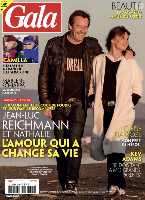 Couverture du nouveau numéro du magazine Gala paru le 10 février 2022