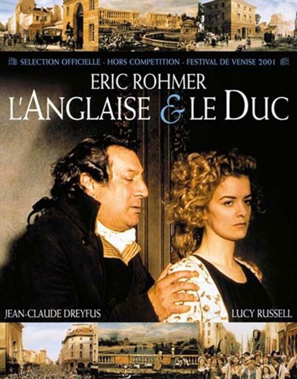 L'affiche de L'Anglaise et le Duc, d'Eric Rohmer.
