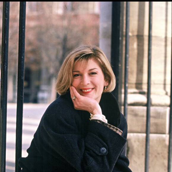 Michèle Laroque à Paris, en 1995.