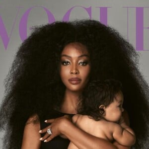 Naomi Campbell et sa fille en couverture de Vogue UK