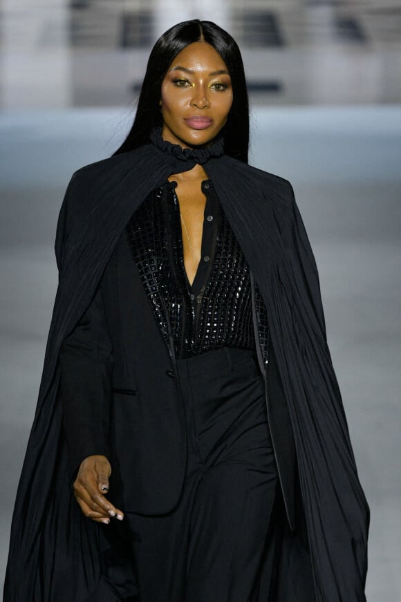 Naomi Campbell - Défilé Lanvin collection Printemps-Eté 2022 à Paris lors de la fashion week, le 3 octobre 2021. 
