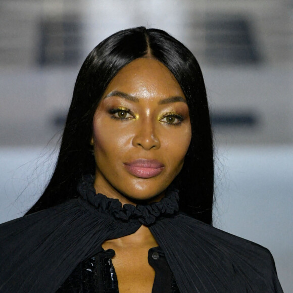 Naomi Campbell - Défilé Lanvin collection Printemps-Eté 2022 à Paris lors de la fashion week, le 3 octobre 2021. 