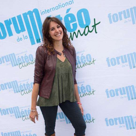 Fanny Agostini (Journaliste Marraine du 16e Forum International de la Météo et du Climat) - 16 ème Forum International de la météo et du climat sur le parvis de l'Hôtel de ville de Paris le 25 Mai 2019 © Alexandre Fay / PixPlanete / Bestimage