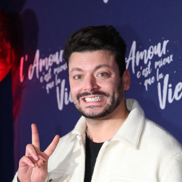 Exclusif - Kev Adams - Première du film de Claude Lelouch "L'Amour c'est mieux que la Vie" à Paris le 17 janvier 2022. © Bertrand Rindoff Petroff/Bestimage