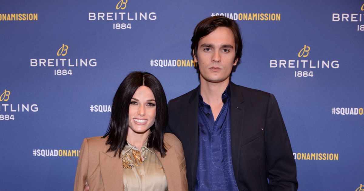 Capucine Anav et son compagnon Alain-Fabien Delon lors de la soirée de