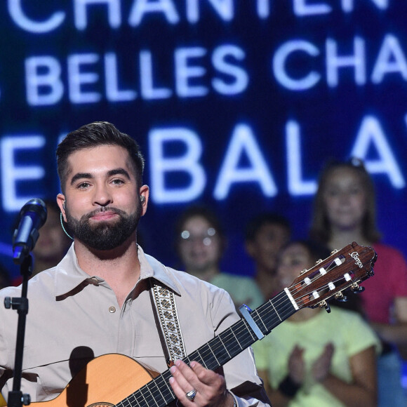 Exclusif - Kendji Girac - Enregistrement de l'émission "300 Choeurs chantent les plus belles chansons de Daniel Balavoine", diffusée le 18 février sur France 3. © Giancarlo Gorassini / Bestimage