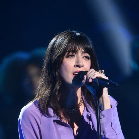 Exclusif - Nolwenn Leroy - Enregistrement de l'émission "300 Choeurs chantent les plus belles chansons de Daniel Balavoine", diffusée le 18 février sur France 3. © Giancarlo Gorassini / Bestimage