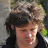 Bertrand Cantat à l'enterrement d'Alain Bashung en mars 2009