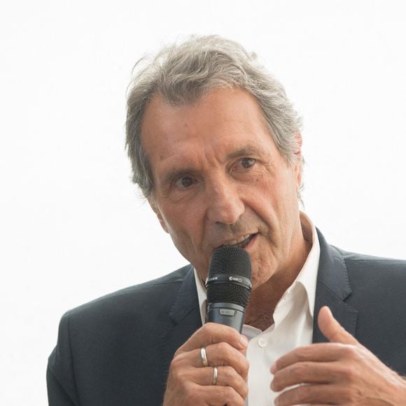 Jean-Jacques Bourdin - Conférence de presse de la rentrée de la station de radio RMC à la maison de l'Alsace sur les Champs-Elysées à Paris