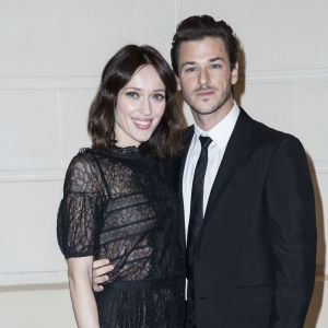 Gaspard Ulliel et Gaëlle Pietri - Photocall lors du deuxième défilé Chanel "Métiers d'Art" au Ritz à Paris. © Olivier Borde/Bestimage 