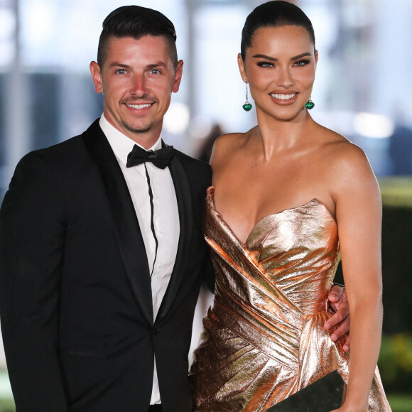 Andre L III, Adriana Lima - People à la soirée de gala de l'Academy Museum of Motion Pictures à Los Angeles