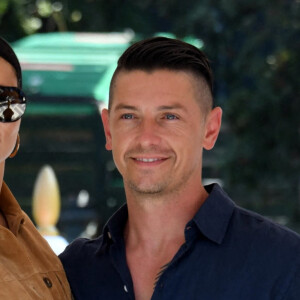 Adriana Lima et son compagnon Andre Lemmers lors du festival international du film de Venise (La Mostra), à Venise, Italie, le 2 septembre 2021. 