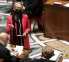 Elisabeth Borne, ministre du Travail, de l'Emploi et de l'Insertion - Séance de questions au gouvernement à l'Assemblée nationale à Paris. Le 6 avril 2021