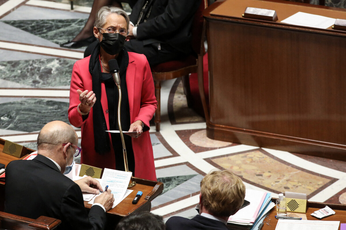 Photo : Elisabeth Borne, ministre du Travail, de l'Emploi et de l ...