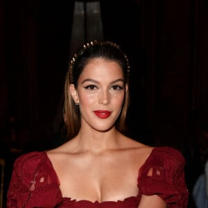 Iris Mittenaere - Front row du défilé Haute Couture 2022 Zuhair Murad à Paris le 26 janvier 2022 © Veeren / Christophe Clovis / Bestimage