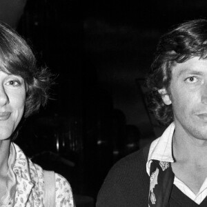 Archives - Anny Duperey et Bernard Giraudeau. Le 29/10/1979