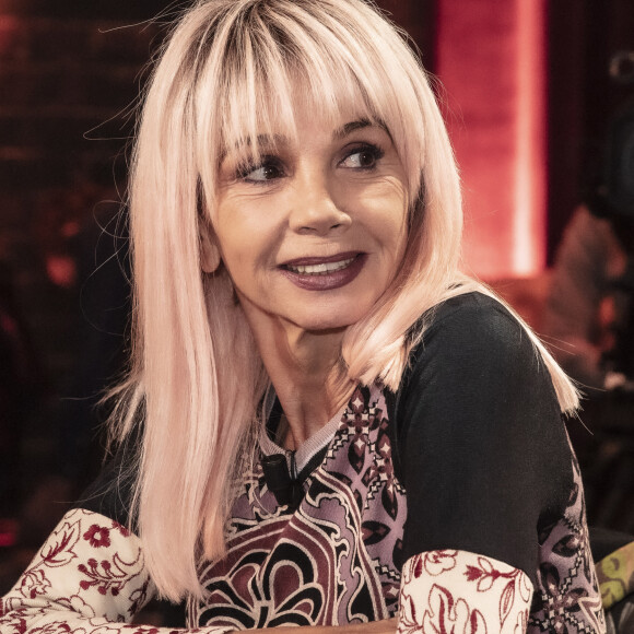 Victoria Abril sur le plateau de l'émission "On est en Direct" (OEED) diffusée sur France 2 le 15 janvier 2022 © Jack Tribeca / Bestimage 