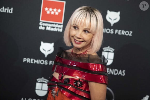 Victoria Abril au photocall de la cérémonie des Feroz Awards 2020 à Alcobendas le 16 janvier 2020. © David Jar / Panoramic / Bestimage