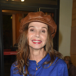 Semi-exclusif - Victoria Abril - Générale de la pièce "Le Banquet" au théâtre du Rond-Point à Paris le 11 octobre 2018. © Coadic Guirec/Bestimage 