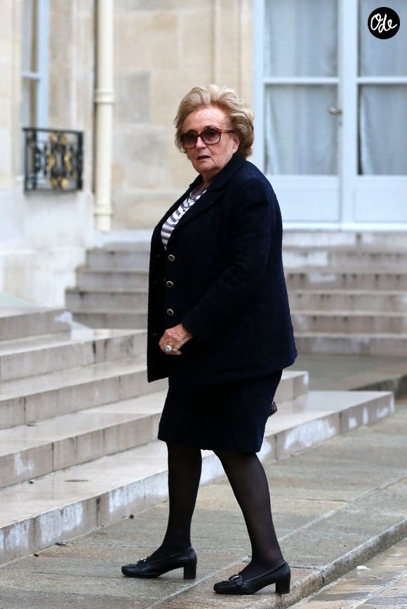 Bernadette Chirac - Remise de décorations au Palais de l'Elysée par le Président de la Republique, Francois Hollande, à Paris le 9 octobre 2013.