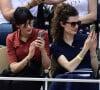 Nolwenn Leroy et sa soeur Kay Leroy Le Magueresse dans les tribunes lors des internationaux de tennis de Roland Garros à Paris, France, le 4 juin 2019. © Jean-Baptiste Autissier/Panoramic/Bestimage 