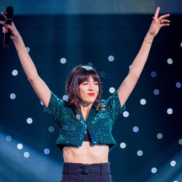 Nolwenn Leroy - Enregistrement de l'émission "Symphonie pour la vie, Spéciale Pièces Jaunes" aux Folies Grüss à Paris, diffusée le 4 février sur France 3. Le 12 janvier 2022 © Cyril Moreau / Bestimage