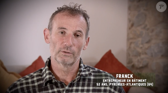 Franck dans "Koh-Lanta, Le Totem maudit" sur TF1.