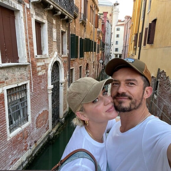 Katy Perry et Orlando Bloom à Venise.