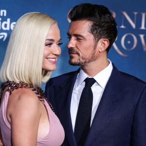 Katy Perry et son fiancé Orlando Bloom - Première de la série télévisée "Carnival Row" au TCL Chinese Theatre dans le quartier de Hollywood, à Los Angeles.