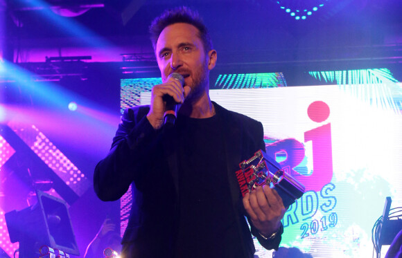 David Guetta reçoit un prix d'honneur lors des NRJ DJ Awards au MICS (Monaco International Clubbing Show) à Monaco le 6 novembre 2019. © Cyril Dodergny/Nice- Matin/Bestimage 