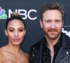 David Guetta et sa compagne Jessica Ledon - People à la soirée des "Billboard Music Awards 2019" au MGM Grand Garden Arena à Las Vegas. Le 1er mai 2019 