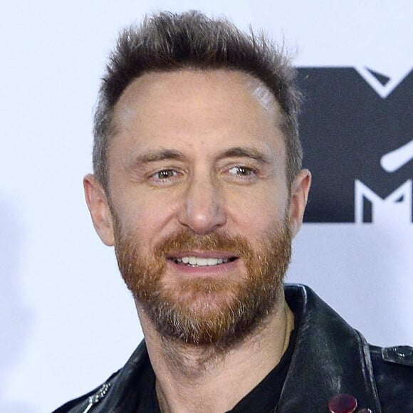 David Guetta à la press room du MTV Europe Music Awards à Bilbao en Espagne