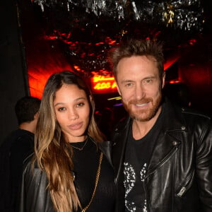 Exclusif - David Guetta et sa compagne Jessica Ledon - People au club "L'Arc" à Paris le 26 septembre 2018. © Rachid Bellak / Bestimage 