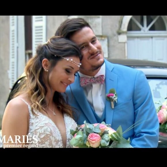 Emeline et Frédéric dans "Mariés au premier regard 2021", le 19 avril, sur M6