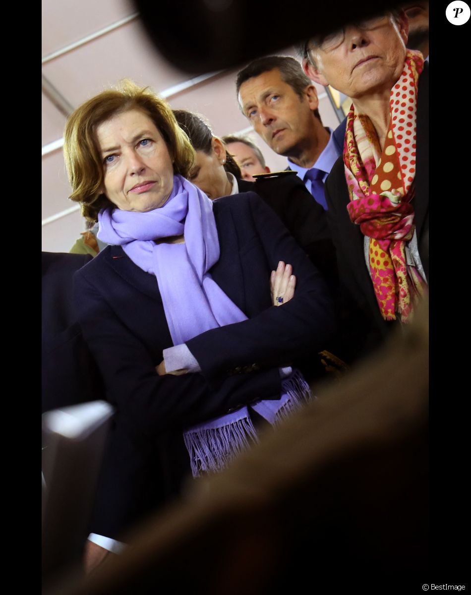Florence Parly, ministre des Armées et Geneviève Darrieussecq, secrétaire d’État auprès de la ministre des Armées inaugurent le SOFINS (Special Operations Forces Innovation Network Seminar) au camp de Souge, en Gironde, France, le 2 avril 2019. © Patrick Bernard