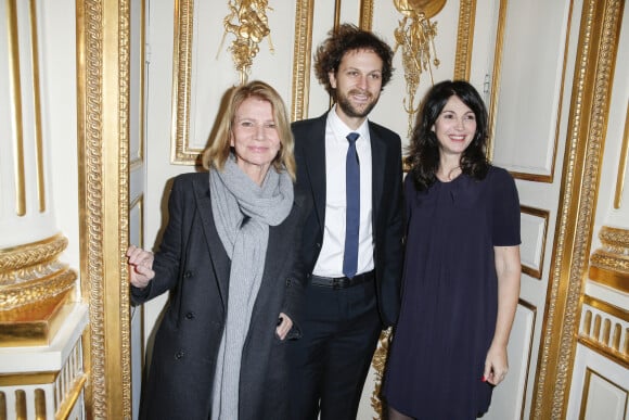 Nicole Garcia, Pierre Rochefort et Zabou Breitman - Soirée des "Révélations César 2015" à l'hôtel Meurice à Paris le 12 janvier 2015.