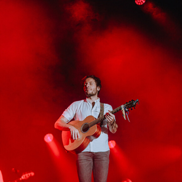 Vianney (Vianney Bureau) au festival Essonne en Scène dans le parc du château de Chamarande, France, le 3 septembre 2021.