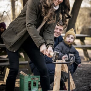 Catherine (Kate) Middleton, visite le Centre de la Fondation royale pour la petite enfance lors de son voyage au Danemark. Copenhague, le 23 février 2022.