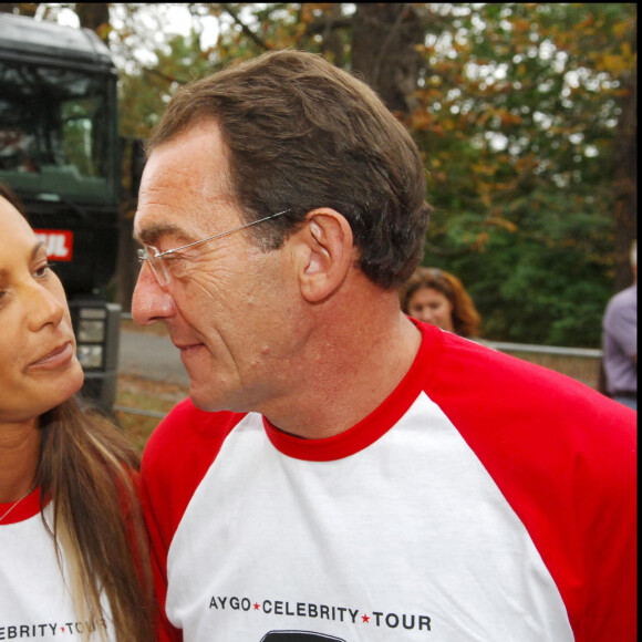 Jean-Pierre Pernaut et Nathalie Marquay au Parc de Saint-Cloud