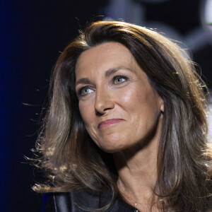 Exclusif  Anne-Claire Coudray - Backstage - Enregistrement de l'émission "La Chanson secrète 10" diffusée sur TF1 le 22 janvier 2022 © Jacovides-Moreau / Bestimage