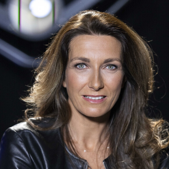 Exclusif -  Anne-Claire Coudray - Backstage - Enregistrement de l'émission "La Chanson secrète 10" diffusée sur TF1 le 22 janvier 2022 © Jacovides-Moreau / Bestimage