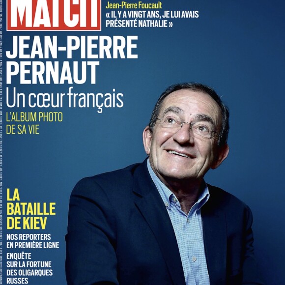 Couverture du nouveau numéro de Paris Match consacré à Jean-Pierre Pernaut, en kiosques le 10 mars 2022