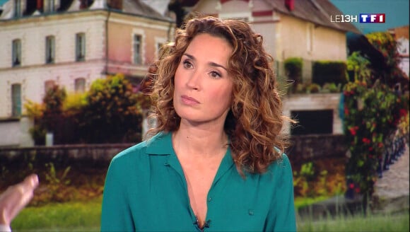 Illustration du 1er journal de 13h présenté par Marie-Sophie Lacarrau et diffusé sur TF1 en direct , Paris, le 4 janvier 2020