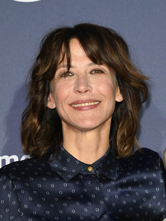 Exclusif - Sophie Marceau assiste à l'avant-première du film "I Love America" au Centquatre. Paris, le 10 mars 2022. © Coadic Guirec/Bestimage